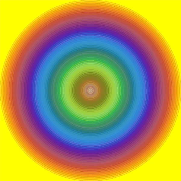 Pixelated cercle de colorfu sans couture — Photo