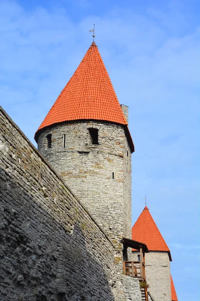 Таллінн Естонія Вересня 2015 Вежа Замку Тоомпеа Домберг Або Кафедральний — стокове фото