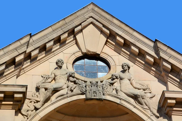 Riga Lavtia Szeptember 2015 Részletek Art Nouveau Stílusú Épületek Több — Stock Fotó