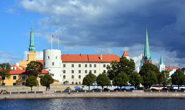Castillo de Riga Letonia — Foto de Stock