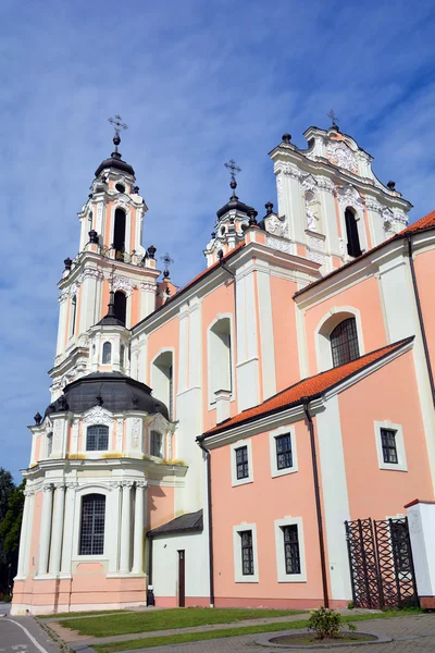 Szent Miklós templom, Vilnius, Litvánia — Stock Fotó