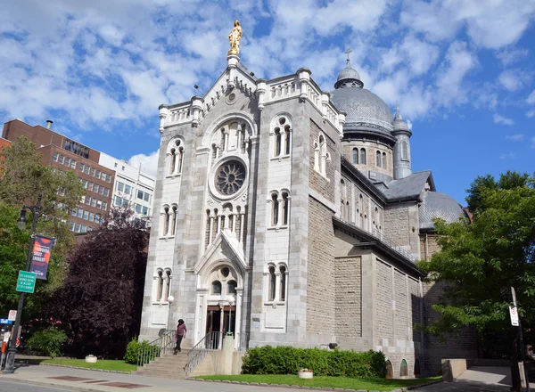 Montreal Quebec Canada Agosto 2015 Capela Foi Projetada Por Napoleão — Fotografia de Stock