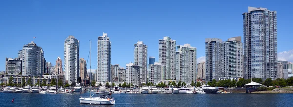 Vancouver Canada Haziran 2015 Vancouver Şehir Merkezi Ticari Ticari Kültürel — Stok fotoğraf