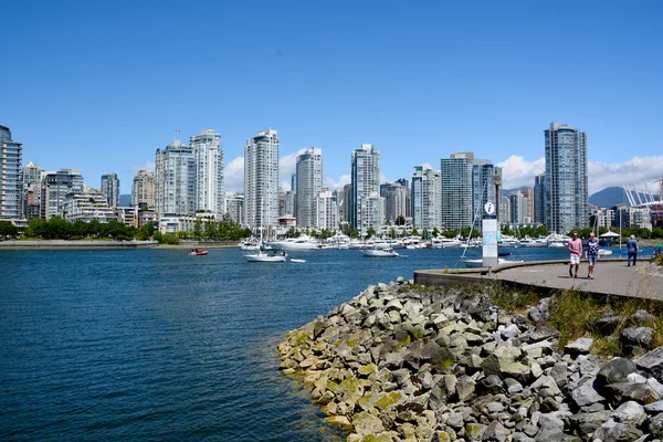 Vancouver Canada Haziran 2015 Vancouver Merkezindeki Vancouver Şehri Ticari Ticari — Stok fotoğraf