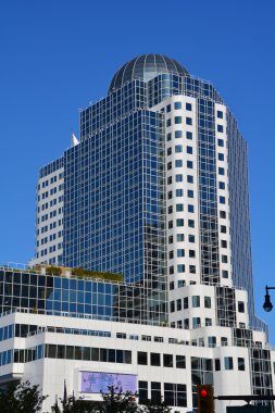 Vancouver Bc Canada 23 Haziran 2015: Kanada Konvansiyon Merkezi, Pan Pasifik Oteli, Vancouver Dünya Ticaret Merkezi ve Kanada 'nın Alaska seyahatleri için ana yolcu gemisi terminaline ev sahipliği yapar.