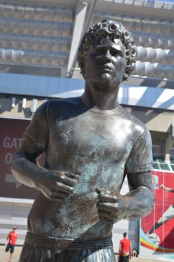 Vancouver Bc Canada 27 Haziran 2015: Douglas Coupland 'ın Terrance Stanley 