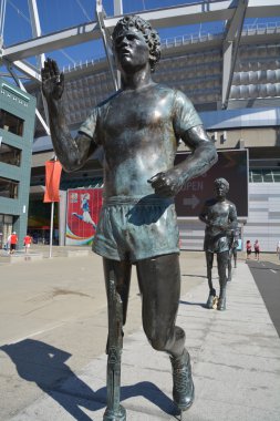 Vancouver Bc Canada 27 Haziran 2015: Douglas Coupland 'ın Terrance Stanley 