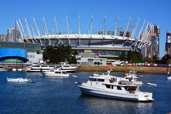 Vancouver Canada June 2015 Place Stadium Located North Side False — 스톡 사진