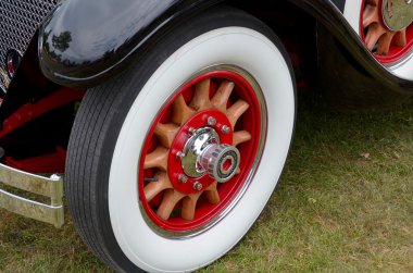 Granby Quebec Kanada 29 Temmuz 2013: Eski otomobil fuarı