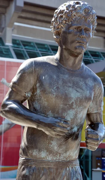 stock image VANCOUVER BC CANADA JUNE 10 2015: Statue of Terrance Stanley 