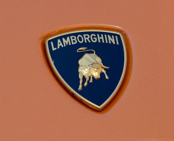 Montreal Canada June 2015 Automobili Lamborghini Logo Italian Brand Manufacturer — 스톡 사진