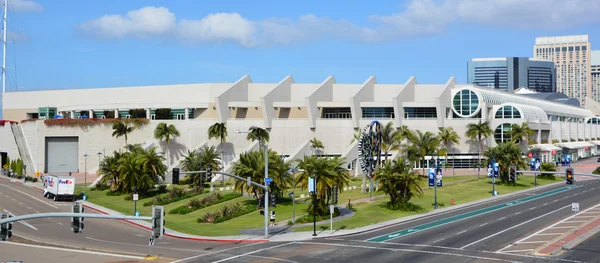 SAN DIEGO CA USA APRIL 6 2015: The San Diego Convention Center is managed by the San Diego Convention Center Corporation, a non-profit public benefit corporation