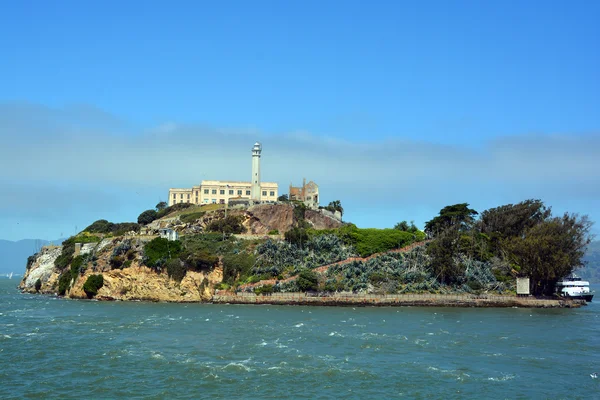 San Francisco Usa 2015 Alcatraz Rock Été Développé Avec Des — Photo