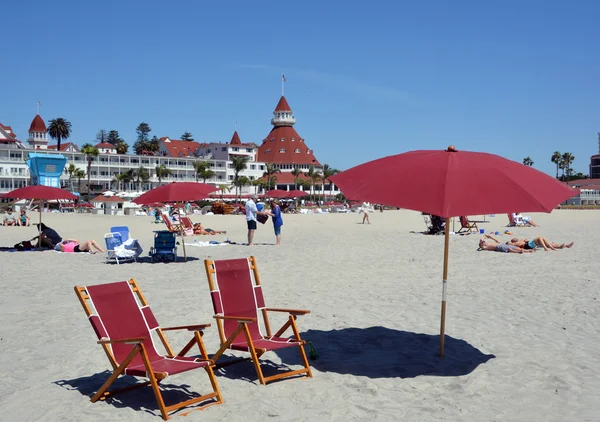 San Diego Usa April 2015 Victoriaans Hotel Del Coronado San — Stockfoto