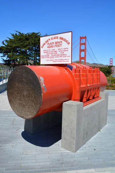San Francisco Usa Nisan 2015 Golden Gate Köprüsü San Francisco — Stok fotoğraf