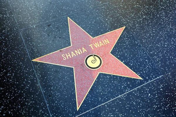 Hollywood Usa April 2015 Walk Fame Star — Stock Photo, Image