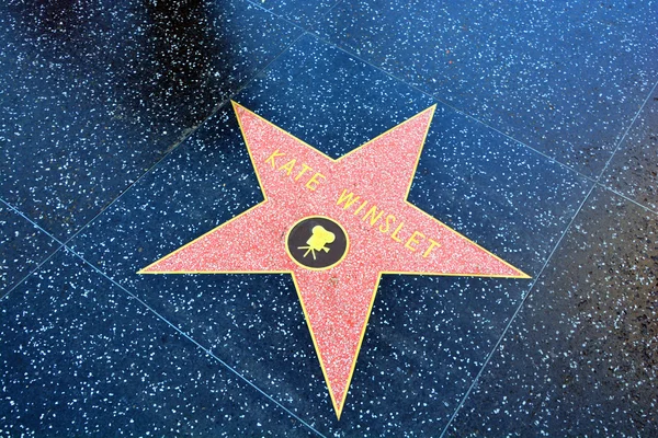 Hollywood Usa 2015年4月13日 名声の星の散歩 — ストック写真