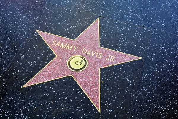 Hollywood Usa Απριλίου 2015 Walk Fame Star Samuel George Sammy — Φωτογραφία Αρχείου