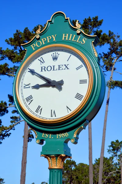 Pebble Beach California Abril 2015 Poppy Hills Golf Course Campo —  Fotos de Stock