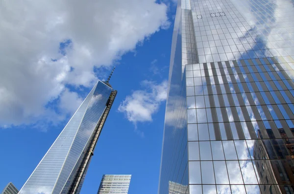 Nova Iorque Outubro World Trade Center Freedom Tower Outubro 2013 — Fotografia de Stock