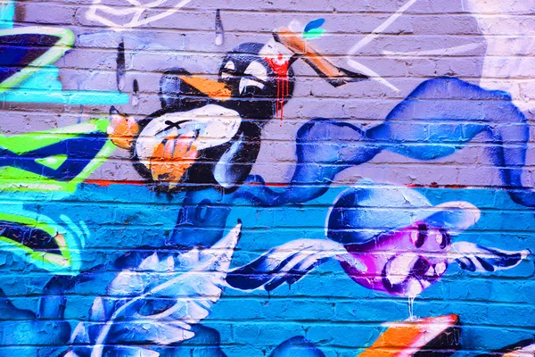 Montreal Canada Dec Street Art Montreal Dead Penguin Dec 2014 — стокове фото