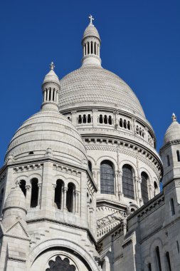 Paris Fransa 17 Ekim: Paris 'in Kutsal Kalbi Bazilikası, 17 Ekim 2014' te Paris 'te İsa' nın Kutsal Kalbi 'ne adanmış bir Roma Katolik kilisesi ve küçük bazilikasıdır.