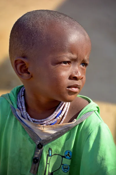 Swakopmund Namibia Octubre 2014 Niño Identificado Que Vive Barriada Mondesa —  Fotos de Stock