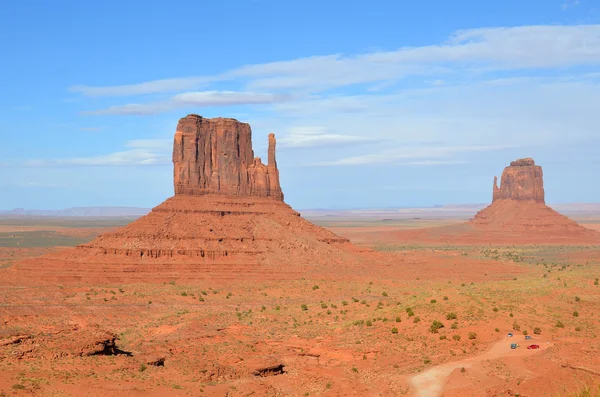 Monument Valley Ist Eine Region Des Colorado Plateau Die Durch — Stockfoto