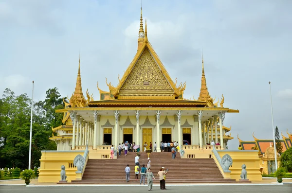 Phnom Penh Cambodja Maart Het Koninklijk Paleis Een Complex Van — Stockfoto