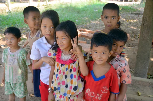 Phnom Phen Cambodia March Unidentified Street Child Posing March 2013 — стоковое фото