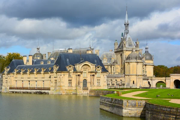 Chantillement France Octobre Château Chantilly Est Château Historique Situé Chantilly — Photo