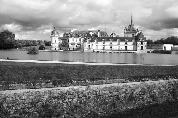 Chantilly France Жовтня Chateau Chantilly Історичний Замок Шантіллі Франція Процитовано — стокове фото