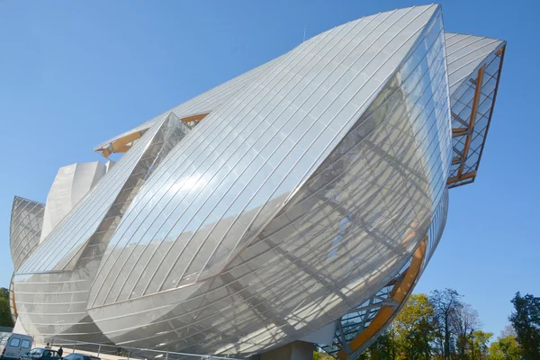 Paris France Oct Building Louis Vuitton Foundation 2006 Художній Музей — стокове фото