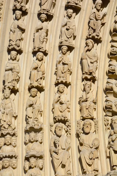 París Francia Octubre Detalles Catedral Notre Dame París Francia Octubre —  Fotos de Stock