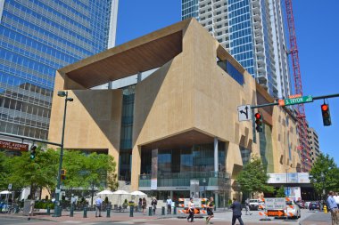 CHARLOTTE NORTH CAROLINA JUNE 22 2916: The Mint Museum uptown is a cultural institution in Charlotte, North Carolina that comprises Mint Museum Randolph and Mint Museum Uptown. 