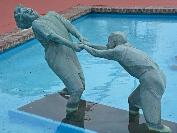 Myrtle Beach South Carolina June 2016 Bronze Statues Dedicated Families — Stock Photo, Image