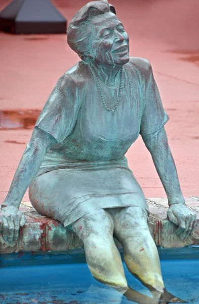 Myrtle Beach South Carolina June 2016 Bronze Statues Dedicated Families — Stock Photo, Image