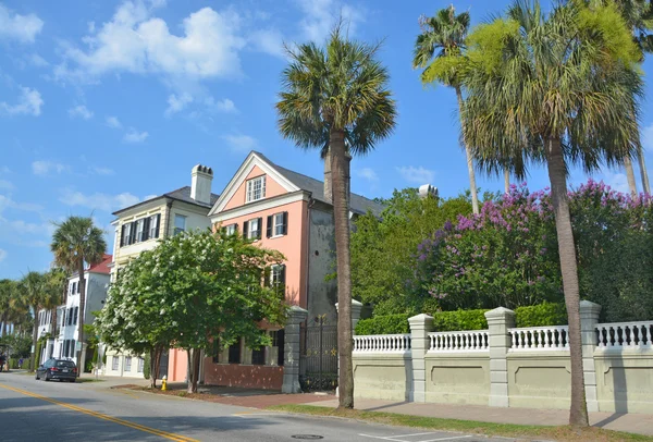 Charleston South Carolina Usa June 2016 Historic Houses Battery Excellent — 스톡 사진