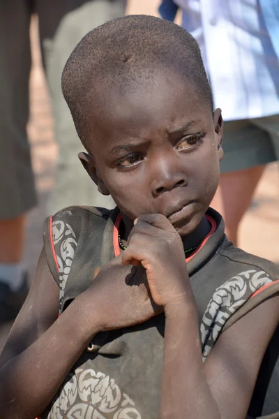 Khorixas Namibia October 2014 Unidentified Child Himba Tribe Himba Indigenous — 스톡 사진