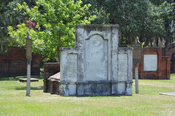 Savannah Georgia Usa June 2016 Colonial Park Cemetery Has Been — 图库照片