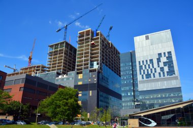 Montreal Kanada Eylül. 6 Eylül: Montreal 'deki yeni Montreal Merkez Hastanesi (Chum), veya Montreal' deki Universite de Montreal 's Hospital Center, 6 Eylül 2014, Montreal, Kanada