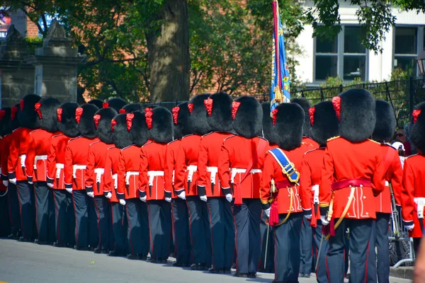 Montreal Kanada Eylül Asker Royal Parade Alay Halk Dilinde Van — Stok fotoğraf