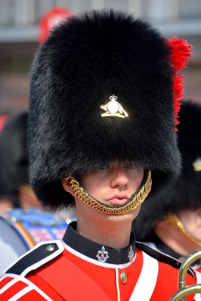 Montreal Canada Sept Parade Soldier Royal 22Nd Regiment Colloquially Van — Stock Photo, Image