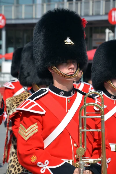 Montreal Canada Sept Parade Soldier Royal 22Nd Regiment Colloquially Van — Stock Photo, Image