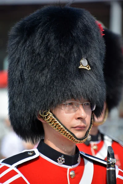 Montreal Canada Septiembre Desfile Soldados Del Regimiento Real Coloquialmente Van —  Fotos de Stock