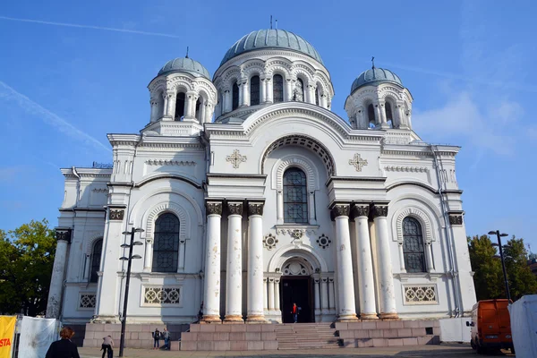 Kaunas Litauen September 2015 Die Kirche Des Heiligen Erzengels Michael — Stockfoto