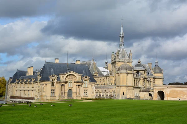 Chantillement France Octobre Château Chantilly Est Château Historique Situé Chantilly — Photo