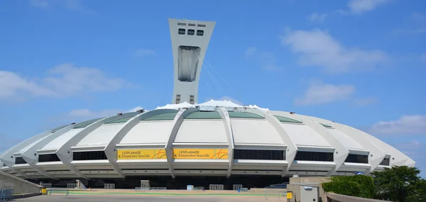 Montreal Kanada Augusti 2015 Montreal Stadion Och Tornet Det Den — Stockfoto