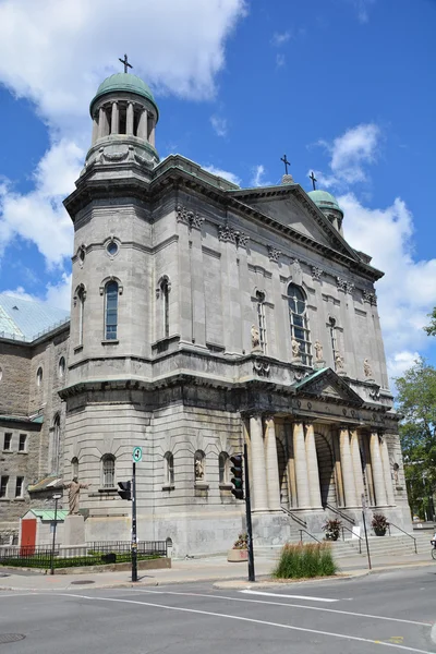 Montreal Canada Agosto 2015 Igreja Saint Jean Baptiste Francês Eglise — Fotografia de Stock