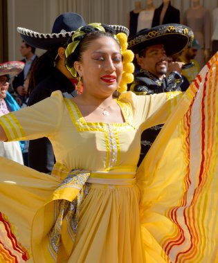 Montreal, Quebec, Kanada - 01 Ağustos 2015: Sokak dansı festivali